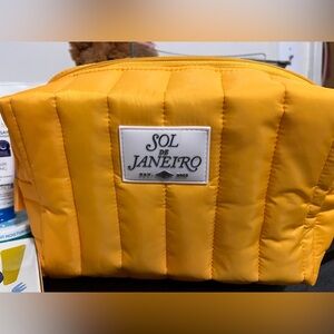 Sol de Janeiro makeup bag. Brand new, never used